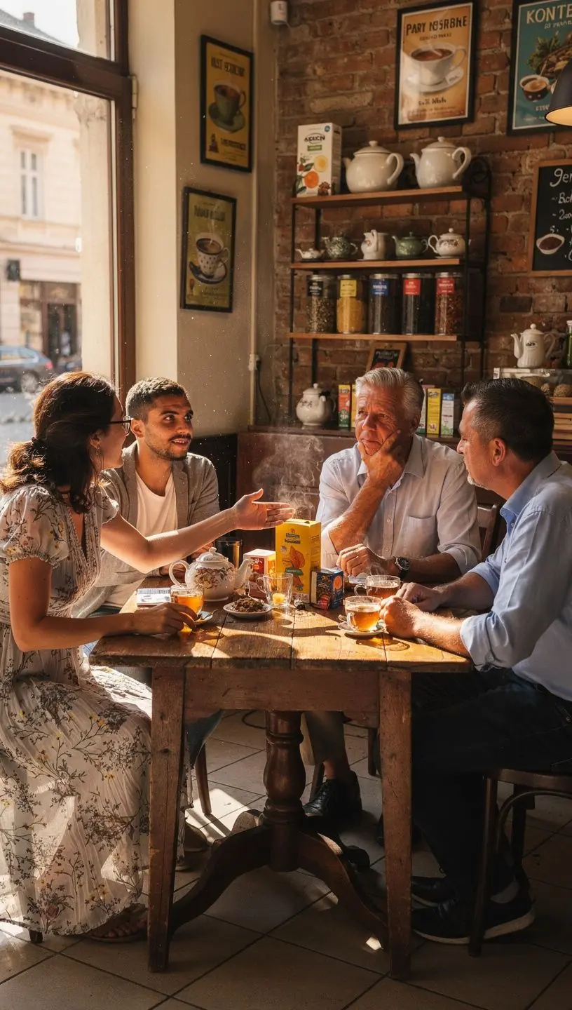 Csésze gyógyteával az ízületi egészség támogatására, természetes összetevőkkel.
