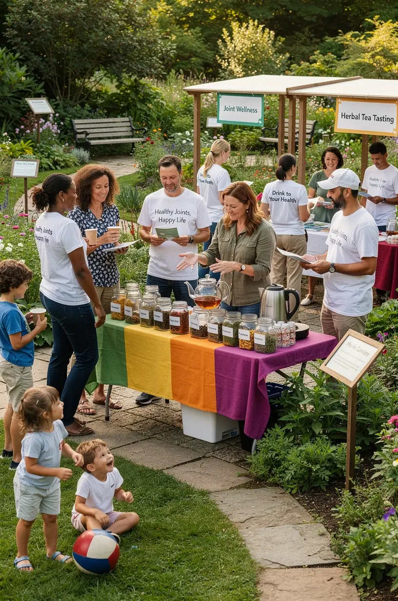 Friss gyógynövények egy asztalon, amelyek segítik az ízületek működését.